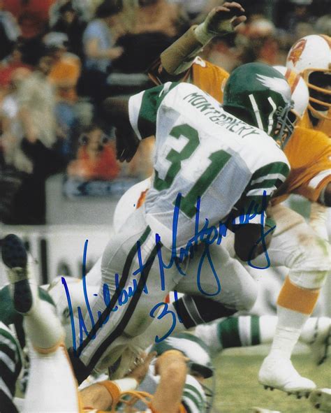 AUTOGRAPHED WILBERT MONTGOMERY 8x10 Philadelphia Eagles Photo - Main ...