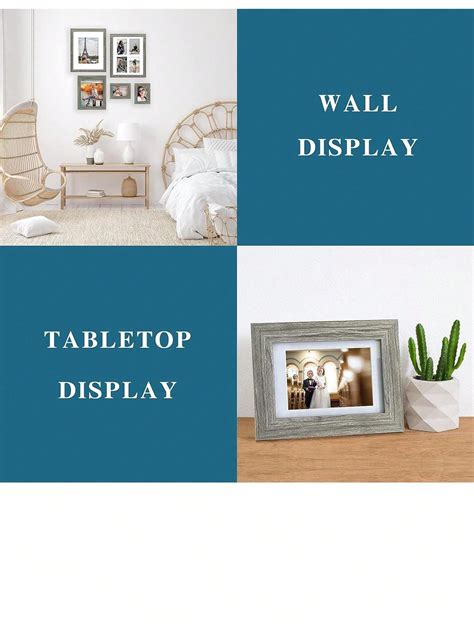 1 Pack Picture Frames Collage Wall Decor, wall decor living room,,wall ...