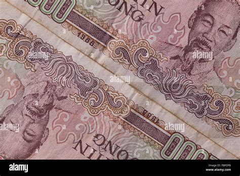 Detail of Vietnam dong banknotes Stock Photo - Alamy