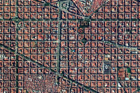 Aerial view of Barcelona, Spain. : r/oddlysatisfying