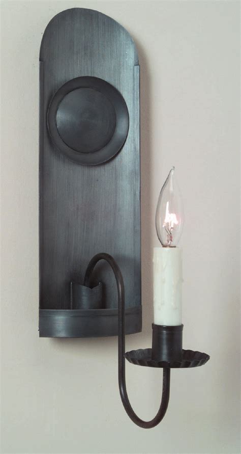 Rustic Style Wall Sconce | Primitive Colonial Lighting Fixtures