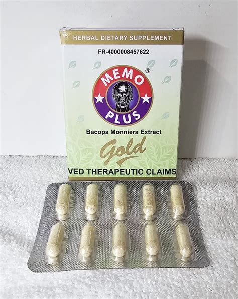 Memo Plus Gold 30 capsules x 1 box - Walmart.com