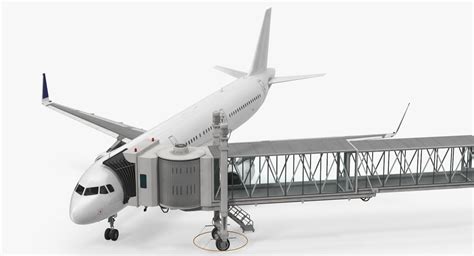 Airport Jetway Passenger Bridge with Aircraft 3D Model $399 - .3ds .c4d .fbx .ma .obj .max - Free3D