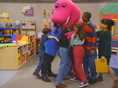 Barney Give Big Hug to Kids by Kidsongs07 on DeviantArt