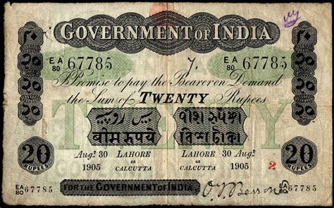 Indian Banknote: The Story of Twenty Rupees