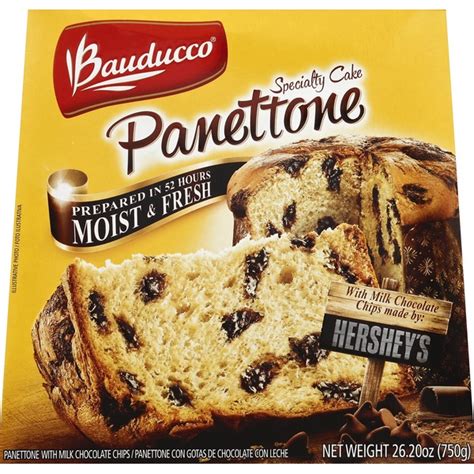 Bauducco Panettone, with Milk Chocolate Chips (26.2 oz) - Instacart