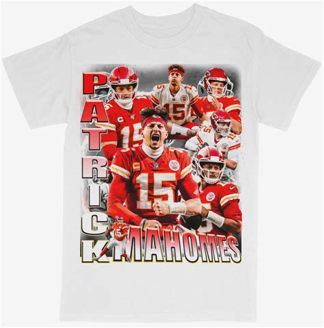 Patrick Mahomes Tee Shirt Kansas City Chiefs NFL Football (V2) – Beyond ...