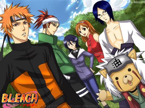 bleach and naruto crossover - Anime loverz Fan Art (33890137) - Fanpop