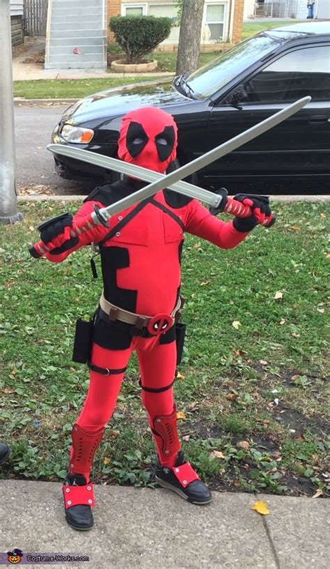 Deadpool Boy's Homemade Costume | DIY Costumes Under $35