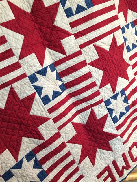 211 best Red, white and blue quilts images on Pinterest | Blue quilts, Patriotic quilts and ...