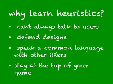 Heuristics 101: Understanding and Applying Design Principles