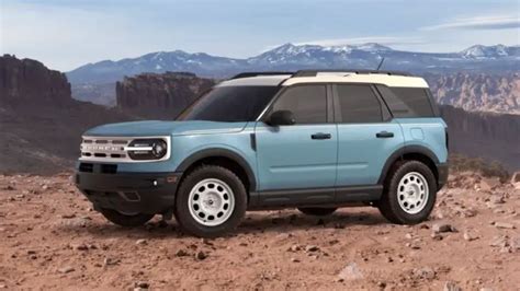 2024 Ford Bronco Sport Colors with Images | Exterior & Interior