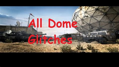 Mw3 Glitches on Dome - YouTube