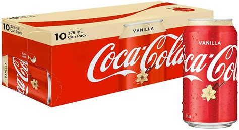 Vanilla Coke 375ml 10 Pk $7.11, Reg 36pk $24.74 S&S + Other Varieties ...