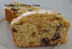 Orange and Sultana Cake - Create Bake Make