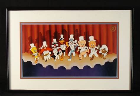 Looney Tunes Friz Freleng Animation Cel Chorus Line