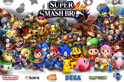 Super Smash Bros Wii U Characters Wallpapers on WallpaperDog