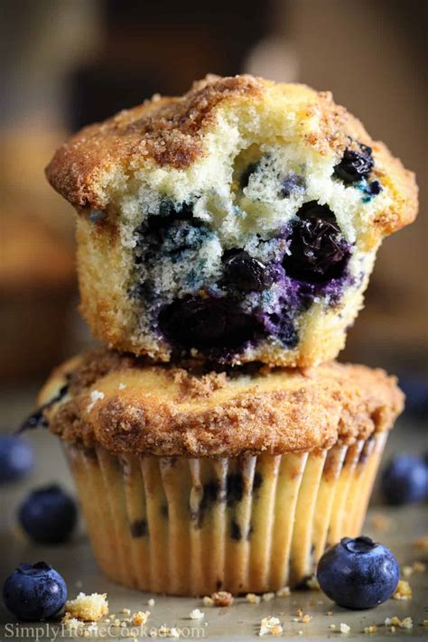 Best Blueberry Muffins Recipe (VIDEO) - Simply Home Cooked