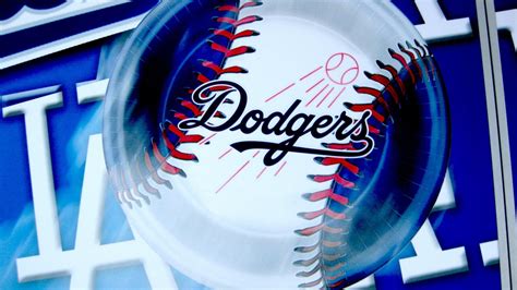 Ball With Dodgers Word HD Dodgers Wallpapers | HD Wallpapers | ID #48640