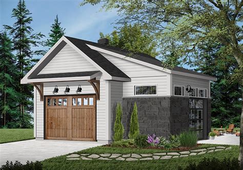 Craftsman Style Garage Plan 4992: The Nook - 4992