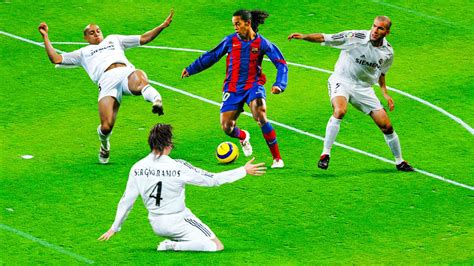 7 Ronaldinho Skills That Shocked The Entire World - YouTube