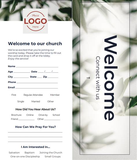 Church Connection Cards Guide: Free Templates & How-Tos | Vanco