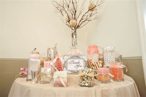 Candy Buffet Ideas For Wedding Reception