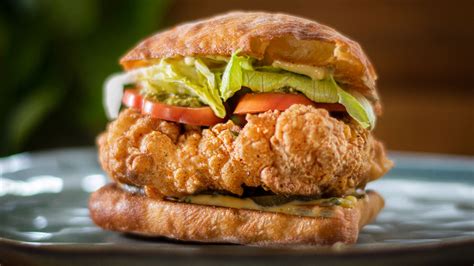 Crispy Fried Chicken Burger - Easy Meals with Video Recipes by Chef ...