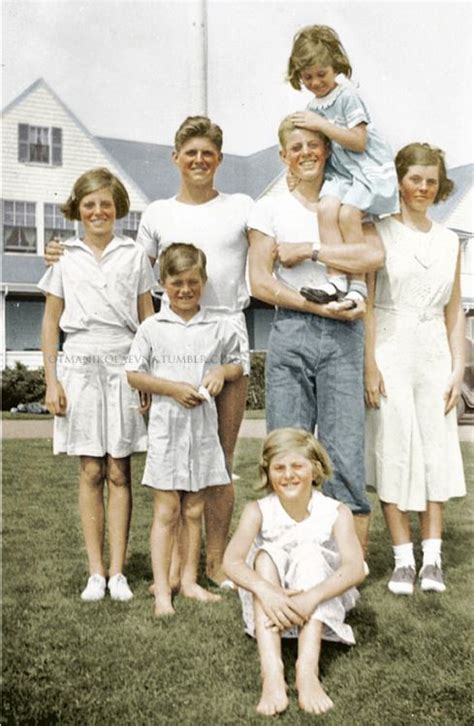 otmanikolaevna: “Seven of the Nine Kennedy Children, ca. 1933 From l to r: Eunice Kennedy ...