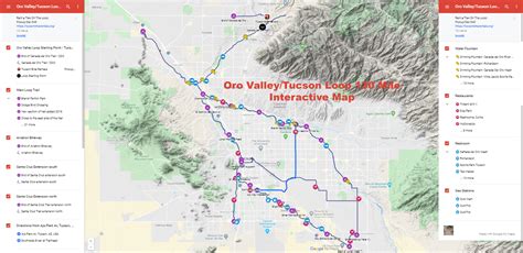 Interactive Map - Tucson Bike Rentals