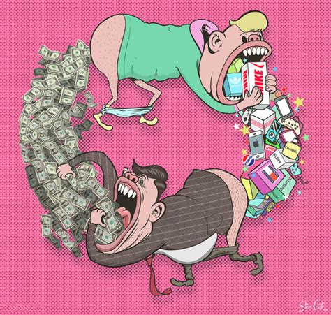 Modern World Illustrated by Steve Cutts