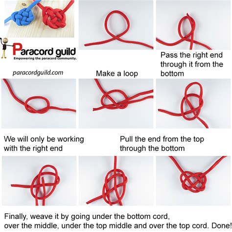 How to tie a celtic heart knot - Paracord guild