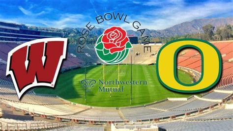 Rose Bowl Betting - Oregon Ducks vs. Wisconsin Badgers