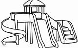 Fun Playground Coloring Pages  sketch template