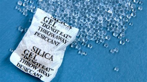 Silica gel packets: Why you shouldn't throw them away