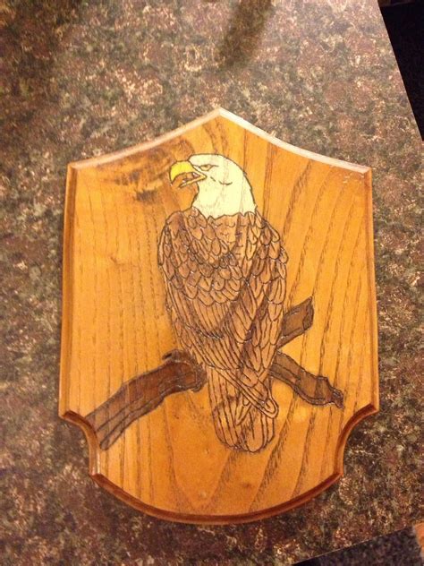 Eagle Plaque | Woodworking, Eagle, Plaque