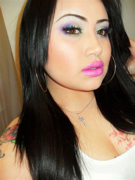 Meukei: Nicki Minaj- Super Bass Inspired Makeup