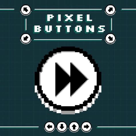 Free Pixel Buttons | Pixel, Pixel art, Free unity assets