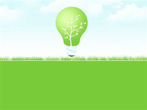 Green Energy Powerpoint Template - PPT Backgrounds Templates