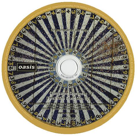 Oasis - Champagne Supernova (2006, CDr) | Discogs