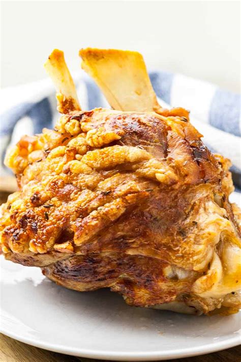 German Pork Hock (Schweinshaxe Recipe) | Plated Cravings