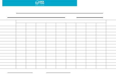 Cash tally sheet template in Word and Pdf formats