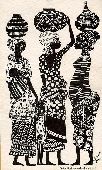 Pin by Sherie Fields-Jackson on Art-astic! | African women art, African ...