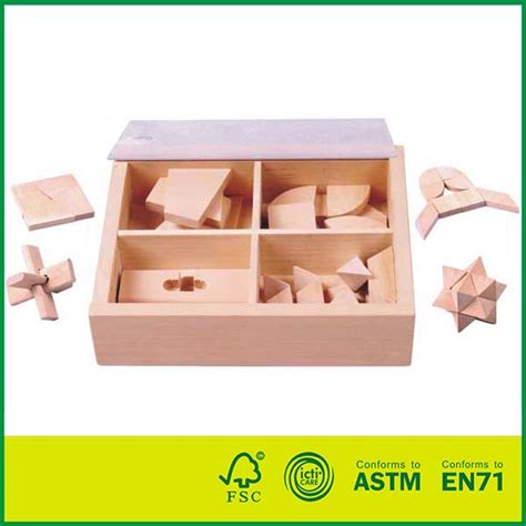 4-in-One Wooden Puzzle Games Set in Storage Box Kid Puzzle game - Golden Foliage Toys&Gifts