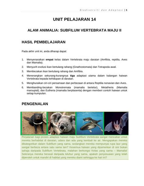 (PDF) 20130311100320UNIT PELAJARAN 14 - ALAM HAIWAN VERTEBRATA II.pdf ...