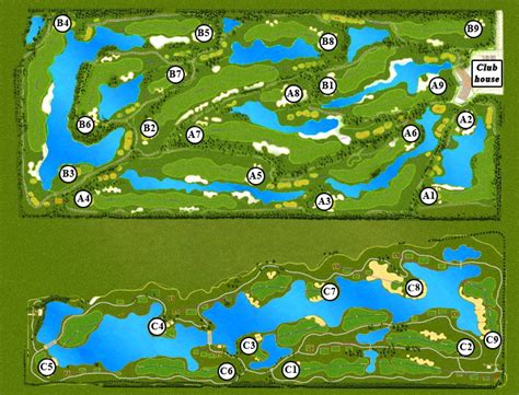 Cascata-Golf-Club-Layout | Thai Golf Booking