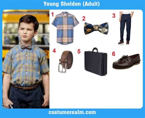 Dress Like Young Sheldon, Diy Young Sheldon Costume Guide