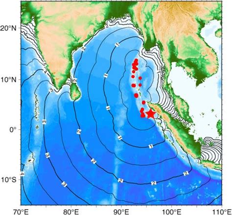 Tsunami Indonesia Mapa