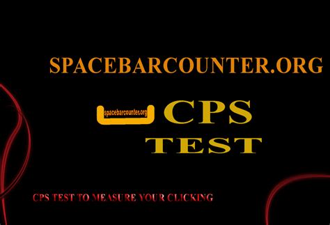 5 Second CPS Test | Spacebar Counter