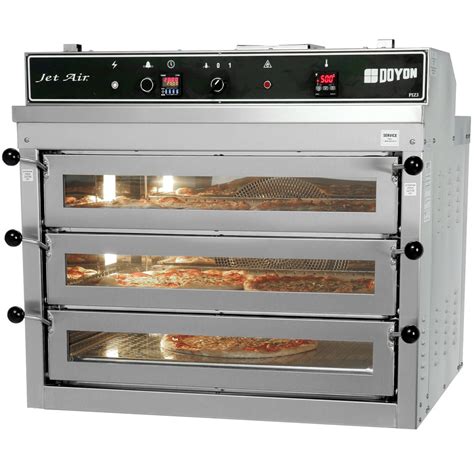 Doyon PIZ3 Triple Deck Electric Pizza Oven - 120/208V, 3 Phase